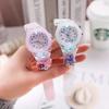 Cartoon Primary School Children'S Watch, Luminous Silicone Electronic Watch Doll Watch