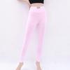 Women's High Waist Slim Fit Cotton Long Johns - Solid Color Thin Warm Pants