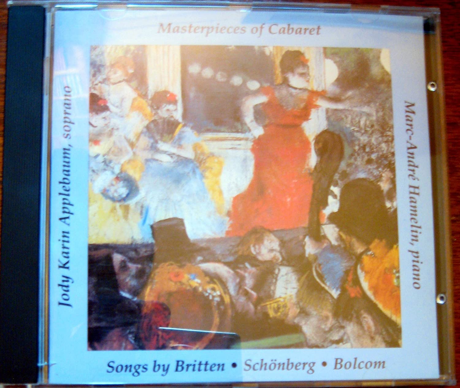 

CD BRITTEN - Cabaret Songs CD729 Music & Arts US Classical Used