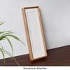 Solid Wood Mortise & Tenon Photo Frame with Round Corners and Beveled Edge for Wedding Dress Display