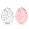 Egg Shaped Beauty Powder Puff Sponge Stand Storage Case Box Makeup Supplies