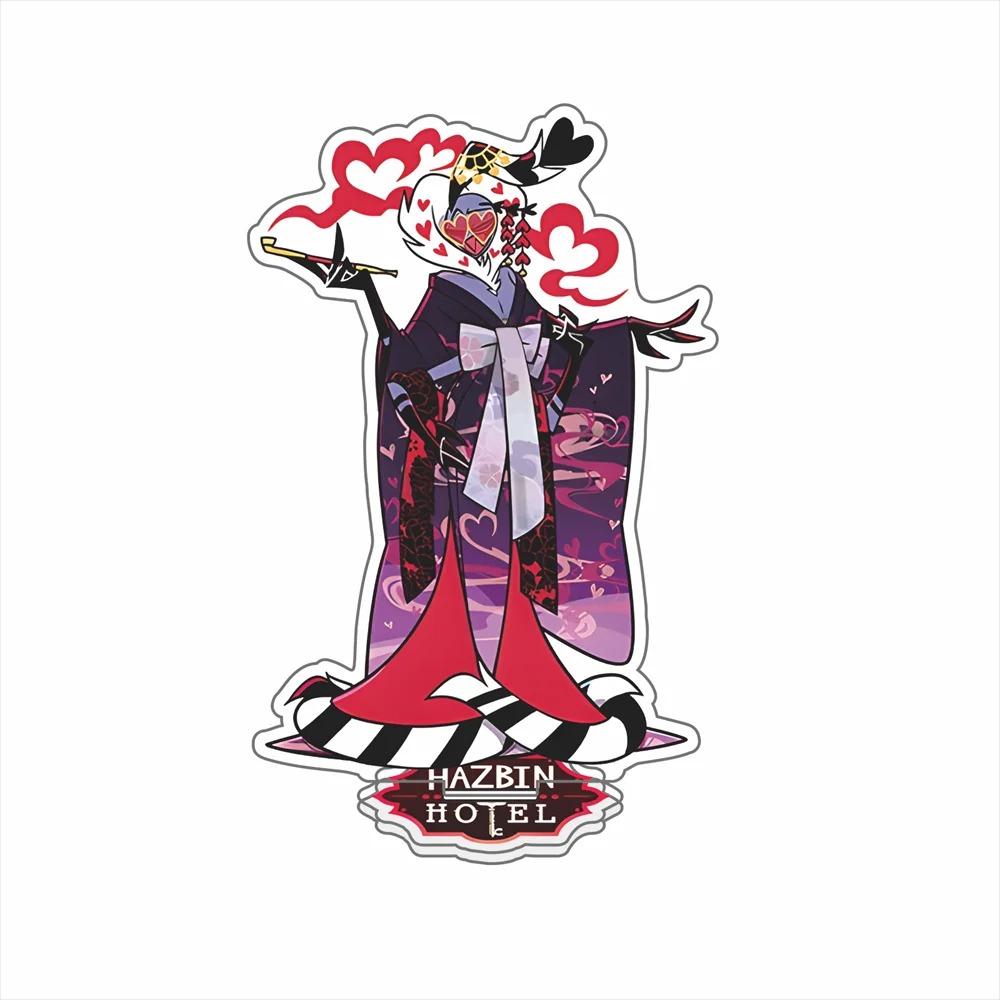 

Hazbin Hotel Anime Vaggie Angel Dust Alastor Husk Charlie Morningstar Acrylic Stand Standing Plates Desktop Ornament Present