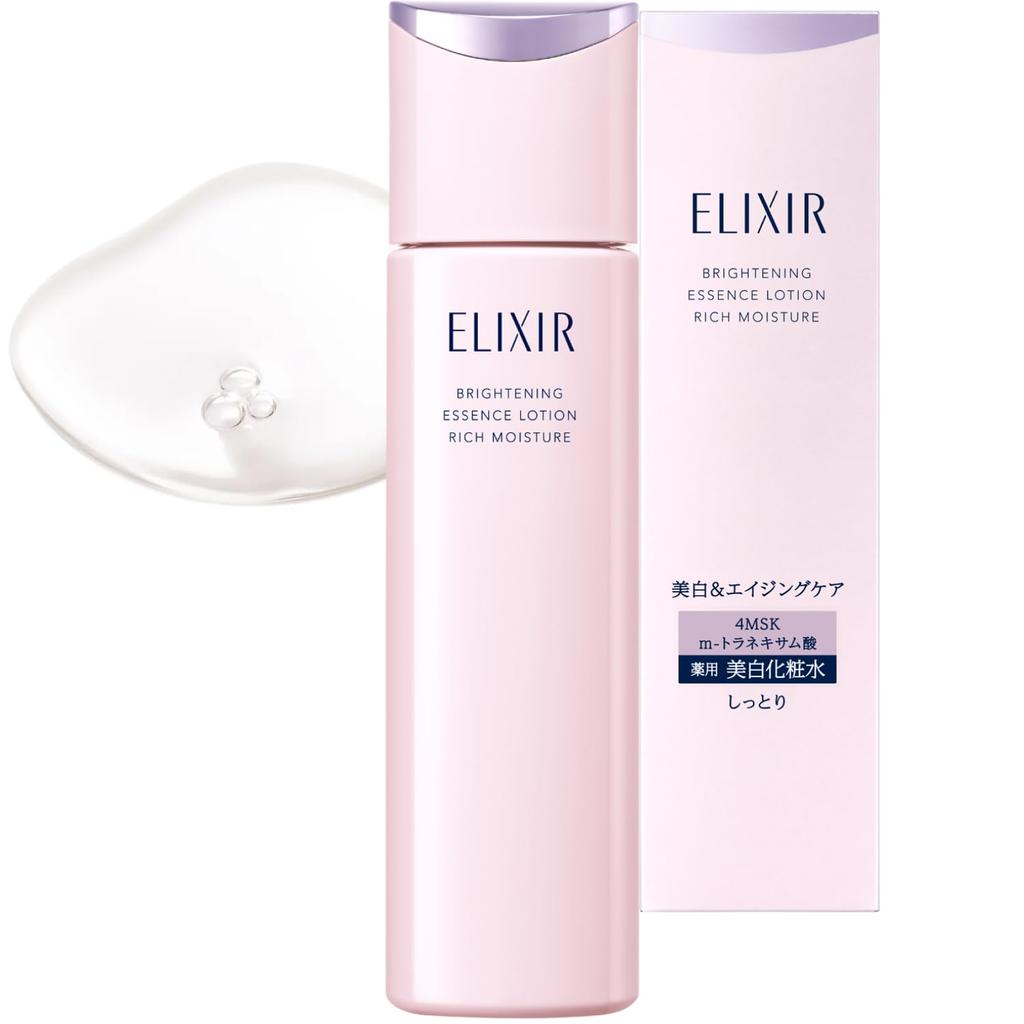 Elixir Lotion Brightening Moisture Type CA 2026 Model Main Body 170mL Quasi-drug Whitening Transparency Spot Prevention Firmness Hydration Anti-aging
