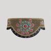 Boho Style Heavy Industry Turquoise Hollow Ethnic Style Pattern Elastic Ethnic Style Yunnan Travel Photo Elastic Tight Women's Waist Seal