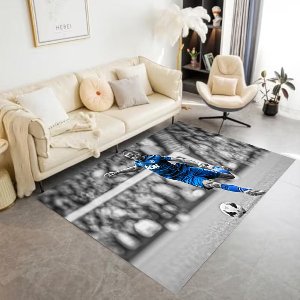 Manchester United's Rainy Day Hero Floor Mat Suitable for Outdoor Balcony Decorate room Foyer Anti-slip Rug Decorate Offices Perfect Gift for Women/Me
