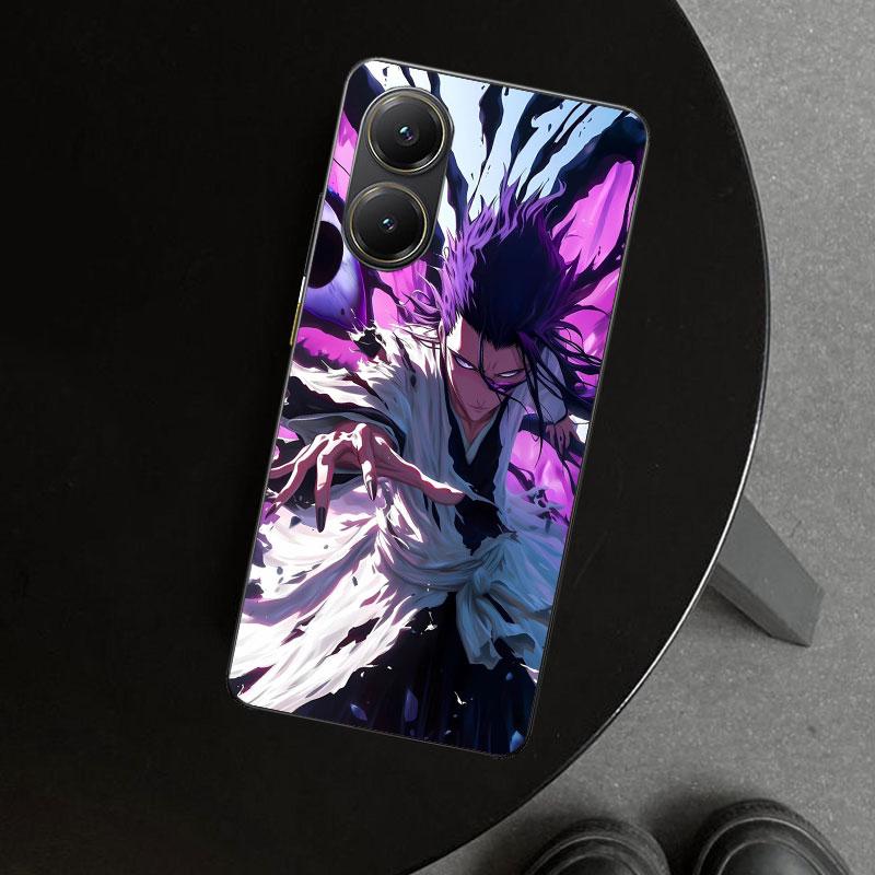 Aizen Sousuke Bleach Phone Case Cover for Xiaomi Poco X6 X5 X7 Pro F7 Ultra Redmi 15C 15 13C 13 12C 12 10C 10 10A 9C 9A 9T 9 Coq