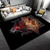 Led Zeppelin Winged Art Carpet suitable as a non-slip mat for the living room or bedroom sofa