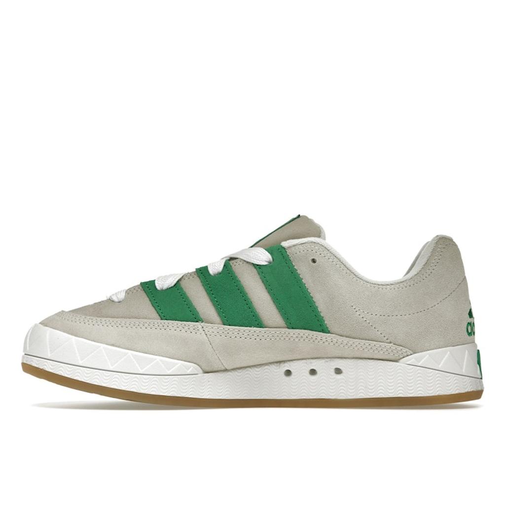 Bodega x BEAMS x Adidas Adimatic Easy Ivy Unisex Sneakers Cream Off-White Green HR0776