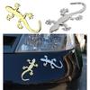Car Sticker Gecko Lizard Decal 3D Plastic Auto Motorcycle Truck Logo Sticker Badge Emblem Decor Wall Car-Styling Accessories