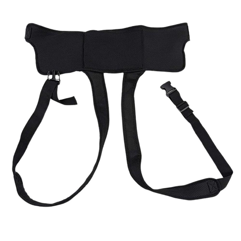 Mesh Wheelchair Protective Belt Anti-slip Wheelchair Harness Strap Safety Seat Belt  Nursing Care чёрный