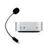 Dieendao USB-C Мікрофон для Mac Mini M4 360-градусів Регульована Гнучка Шия Plug and Play Сумісний з MacBook Pro Air Настільний Тип-C Штанга MIC