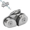 5 To 15mm Rope Cam Cleat Rustproof Design Leading Ring Rope Cleat  Kayak Equipment