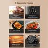 Joyoung 6L Smart Holographic Touch Air Fryer CN plug (adapter included)