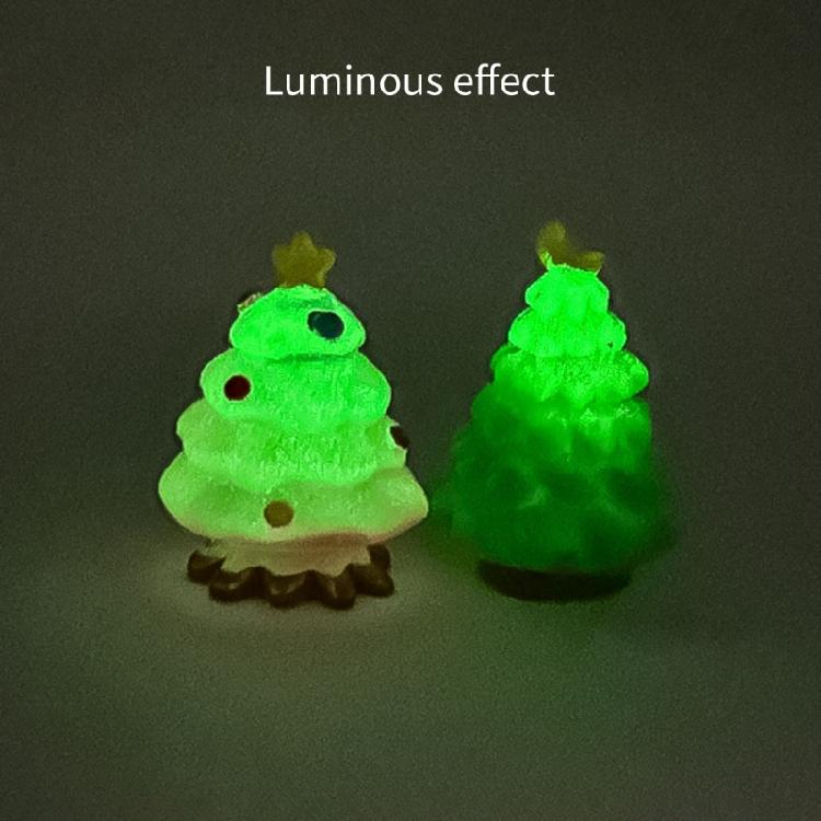 Obrutbar Julkristallkula Prydnad Jultomte Snögubbe Harts Hantverk Kreativ Design För Hem Kontor Dekoration