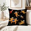 art dog comic soft pillowcase cute t-t-T-Tin-tinES-S-S fun Sofa Home S-S-SnowyS Living Room Decor bed hogar pillowcover gift