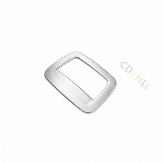 Silver Steel Back Door Tailgate Handle Cover Trim For BMW 5 Series G30 2018-2022