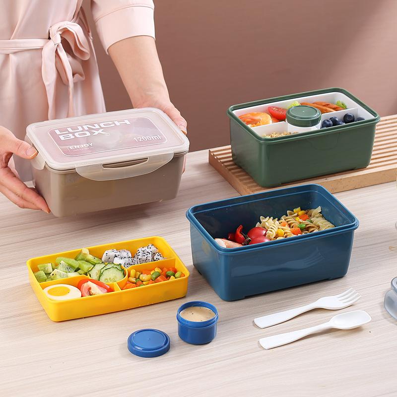 Microwaveable Double-layer Lunch Box