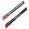 Car Styling 3D R Dynamic Trunk Metal Adhesive Emblem Fender Rear Body Tailgate Badge for Jaguar XE XF XJ F-Type I-Pace F-PaceSS9