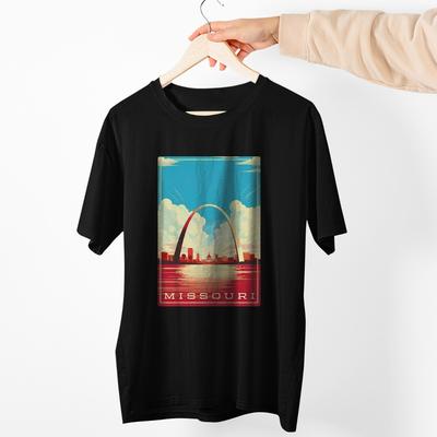 Camiseta Unisex Premium de Missouri Diseño Exclusivo