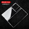 Foreign version is suitable for Nubia Fold folding screen mobile phone case, smooth surface large hole transparent protective case, anti-drop PC case