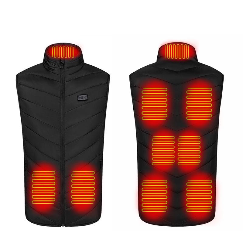 Smart Electric Heated Vest - Rechargeable, Constant Temperature Heating Apparel