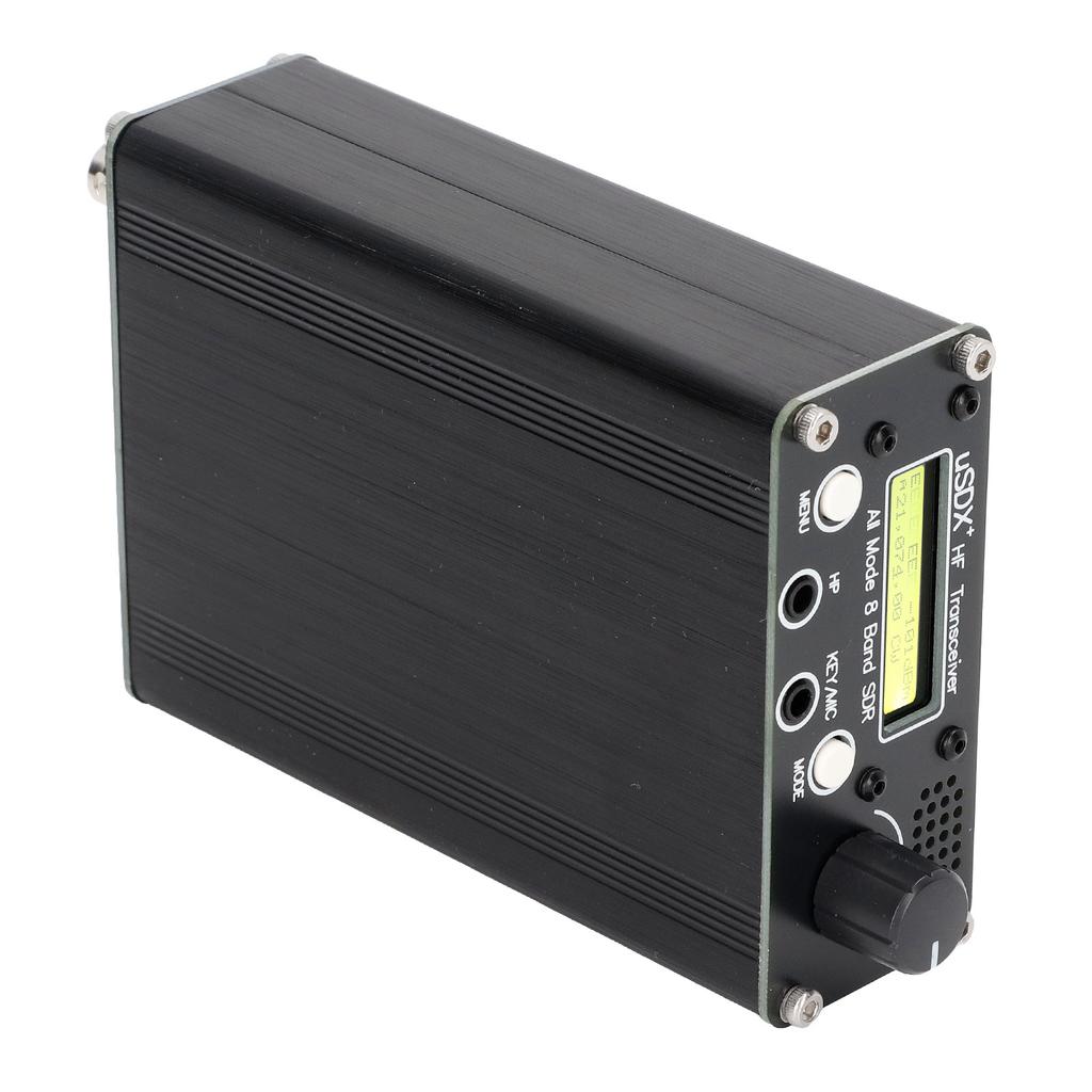 8 Band Radio Transceiver LCD SDR Full Mode HF SSB QRP Transceiver with BNC Antenna Connector No