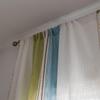 American Style Thick Cotton Linen Stripe Blackout Window Curtains with Tassel Bedroom Kitchen Drapes Curtains In The Living Room