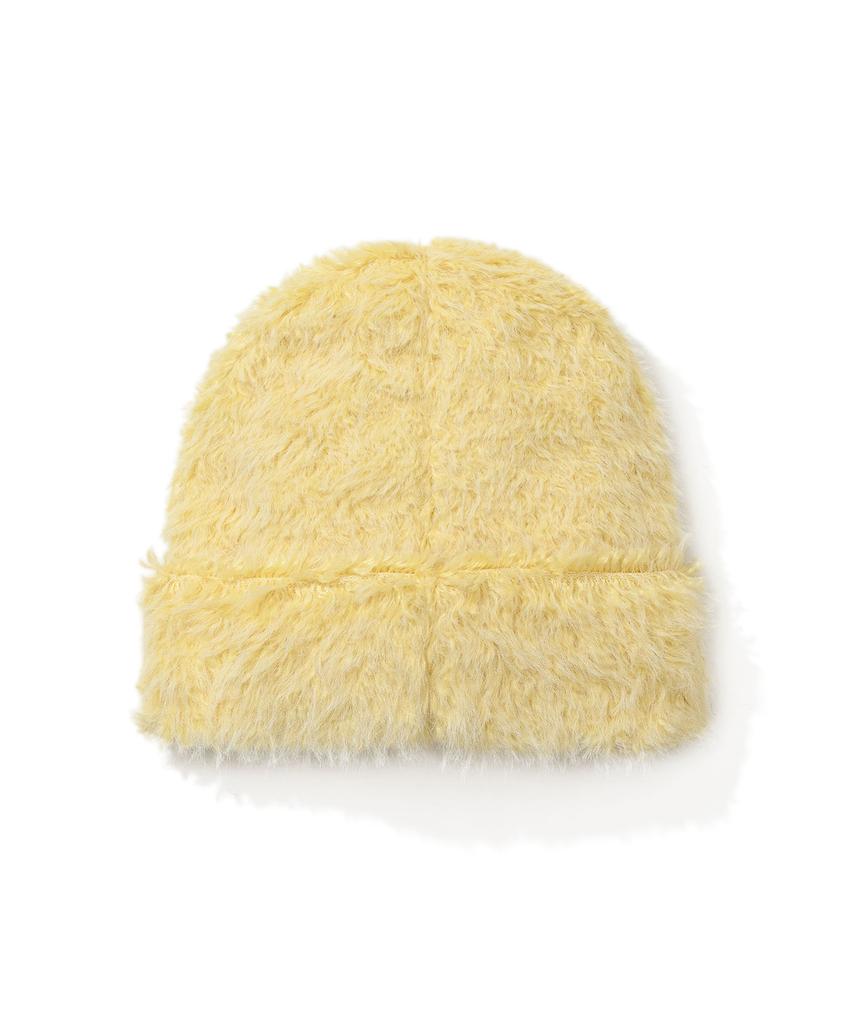 Bieseulaebis Long Yarn Beanie Yellow