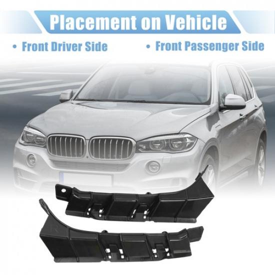 Front Bumper Mounting Support Bracket 51117116667 51117116668 TWO  for BMW