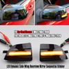 LED Dynamic Turn Signal Blinker Flowing Water Blinker Flashing Light For Ford Focus 2 MK2 2004-2008 C-MAX