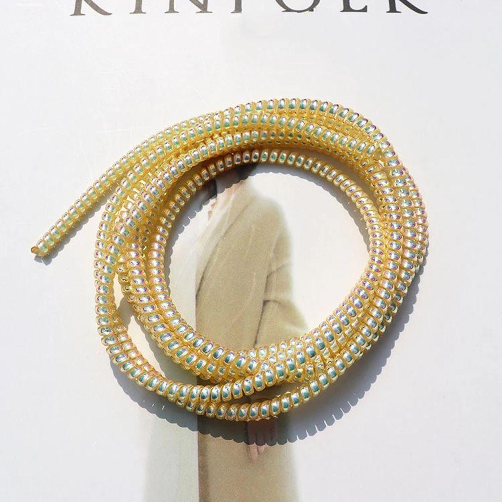 Data Line Cable Protection Wrap USB Protection Spring Cable Winder Organizer USB Cable Protector