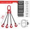 Complete Lifting Chain Sling with Hooks for Mining and Rigging