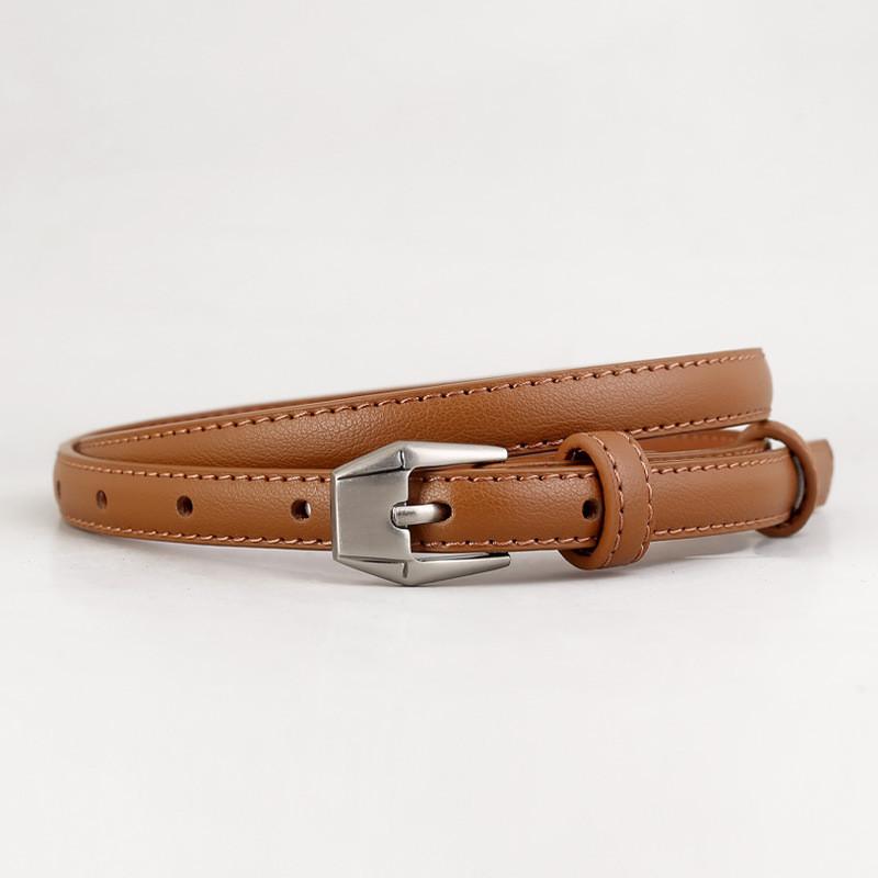 Women Leather Belt Fine Genuine Leather Dress Jeans Casual For Office Wear