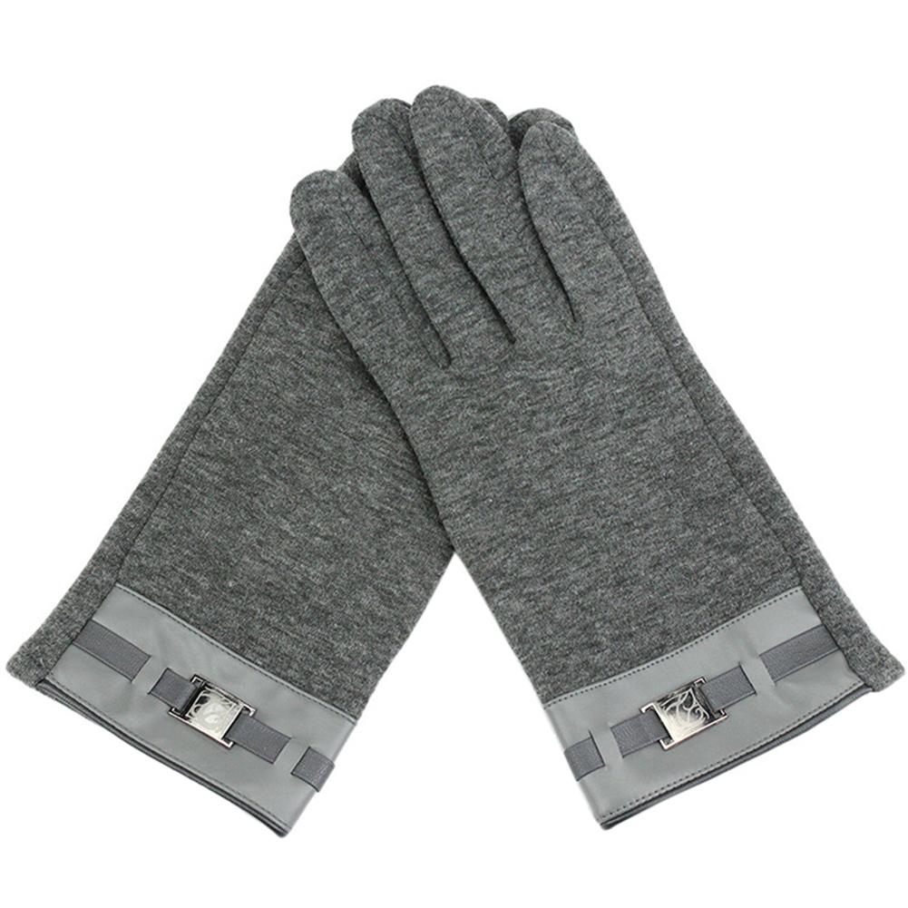 

Mens Winter Warm Universal Smart Magic Touch Screen Cashmere Gloves Texting Gloves Mittens Free size#1