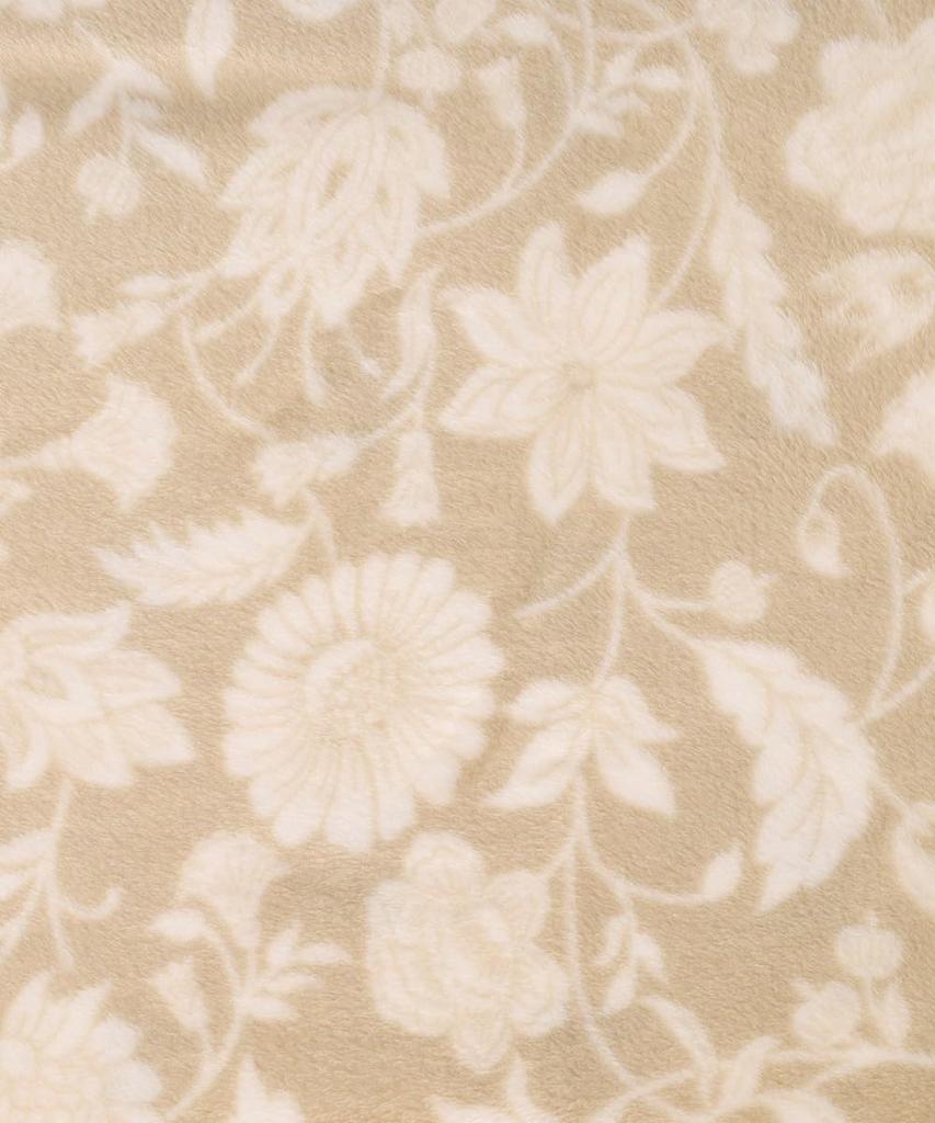 Afternoon Tea Living Reversible Retro Flower Blanket, Yellow