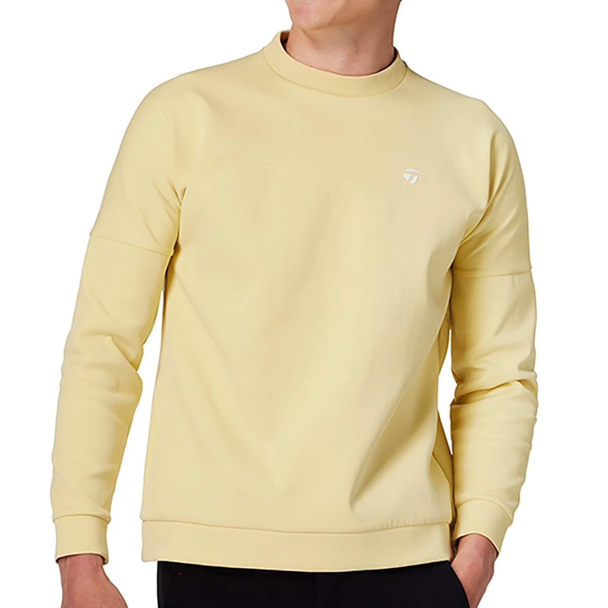 

Свитшот TaylorMade Club TM Sweat Crew, кремовый, размер L, мужской, 24FW UN338