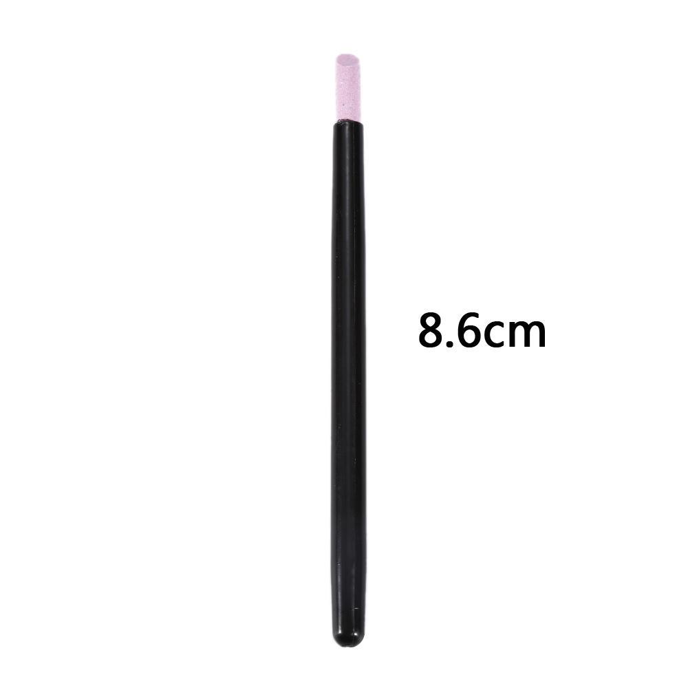 Instrument de îngrijire pentru arta unghiilor Scrubs cu cuarț Piatră Cuticule Stick Pen Lingura Cut Remover Pusher Polish Gel Salon