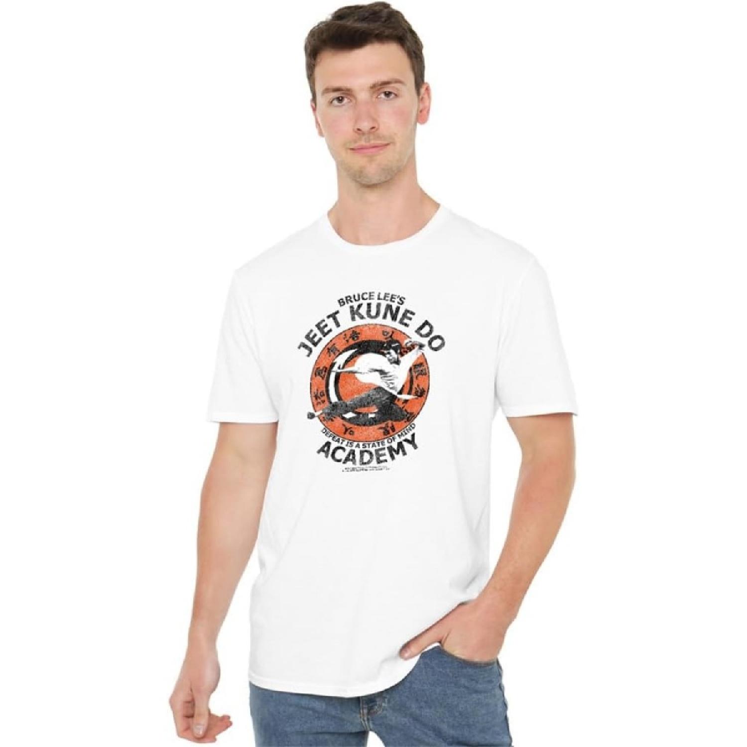 Мужская футболка с коротким рукавом Брюс Ли Джит Кун S