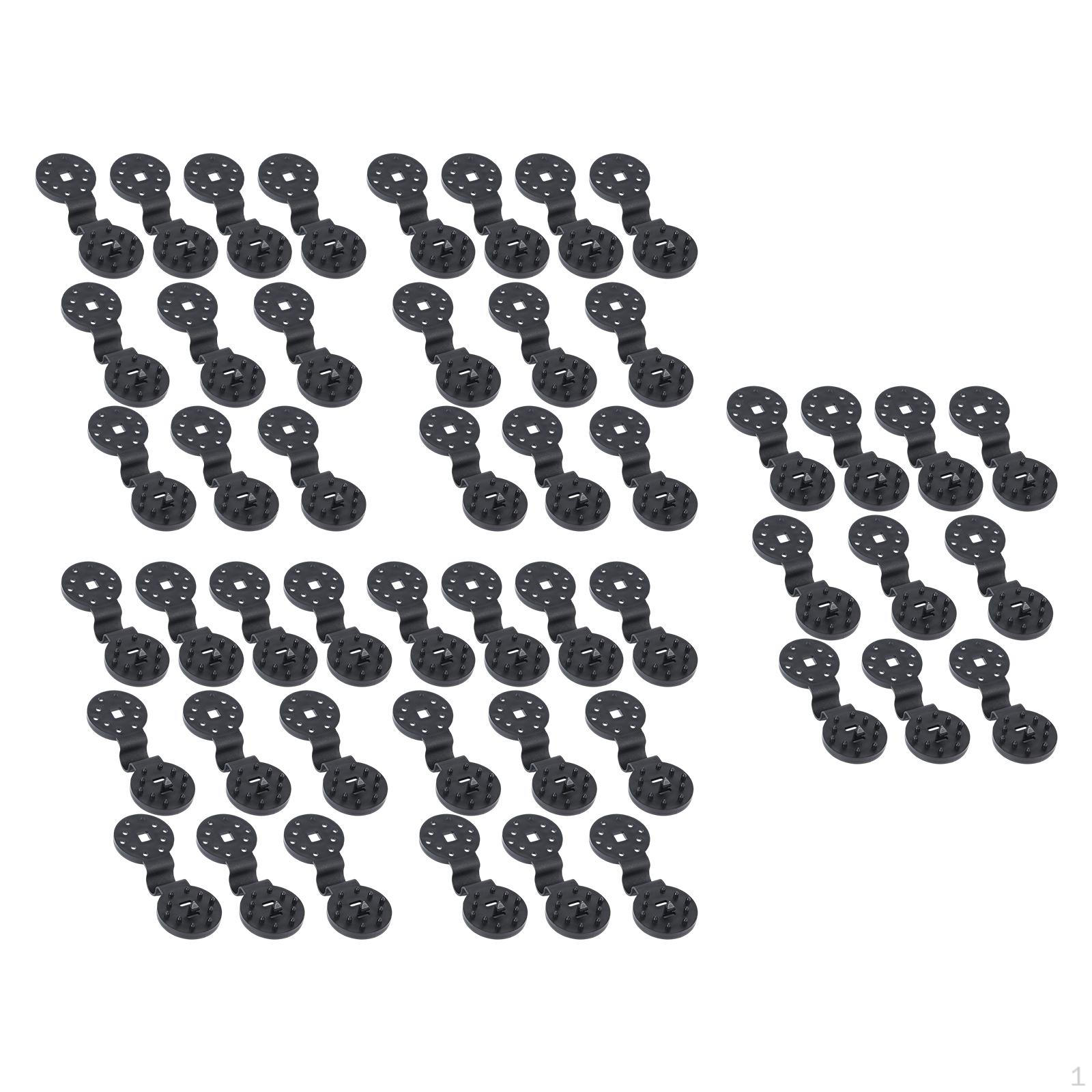 Clips, Shade Cloth Clips Heavy Duty Windproof Net Fixing for Greenhouse 50pcs