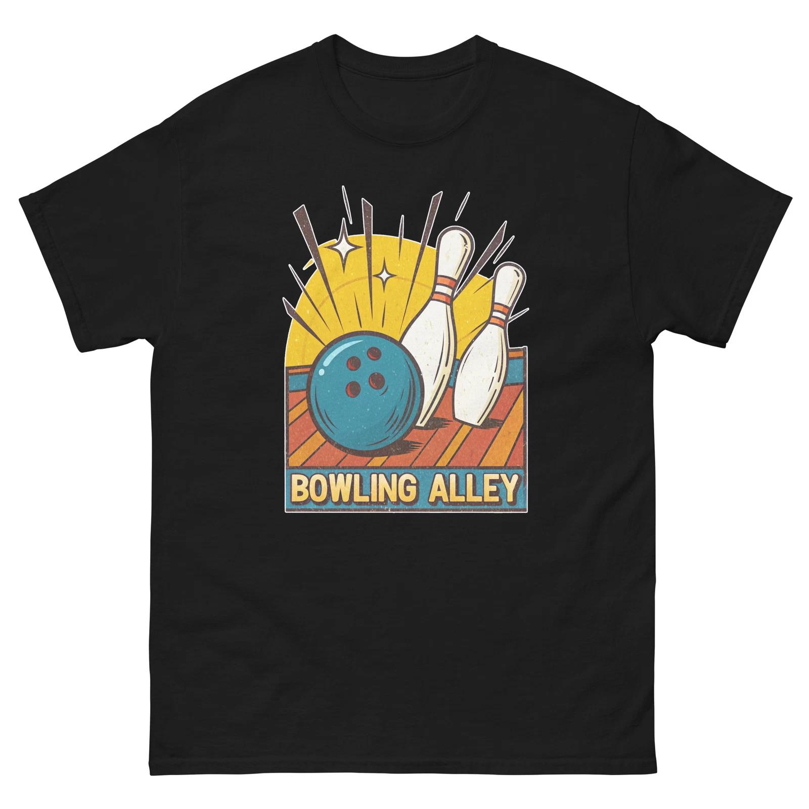 

Bowling Alley Everyday Location Building Place T-Shirt 2XL
