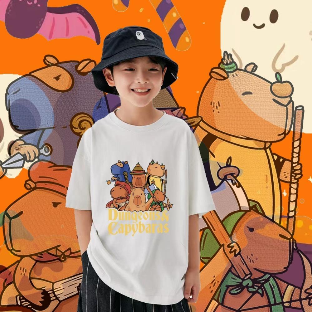 

Cute Dolphin Halloween Children s T-shirt Party Pattern Printed Short Sleeve 140