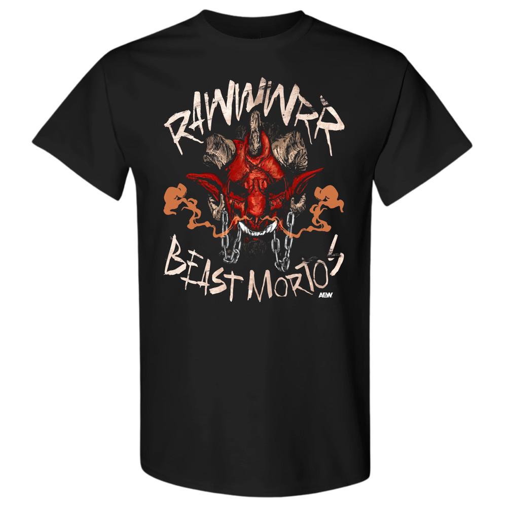 

The Beast Mortos RAWWWRR AEW Official TShirt Unisex T-Shirt XXXXL