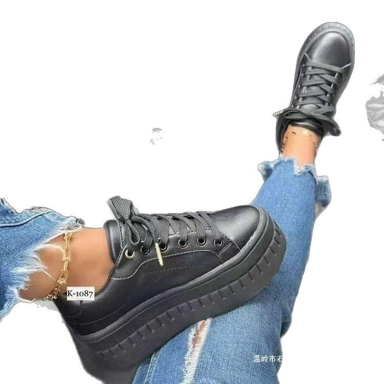 New Style Anti-slip Sports Shoes, Lightweight, Thick Sole, Large Size, Women's Shoes, Platform Shoes