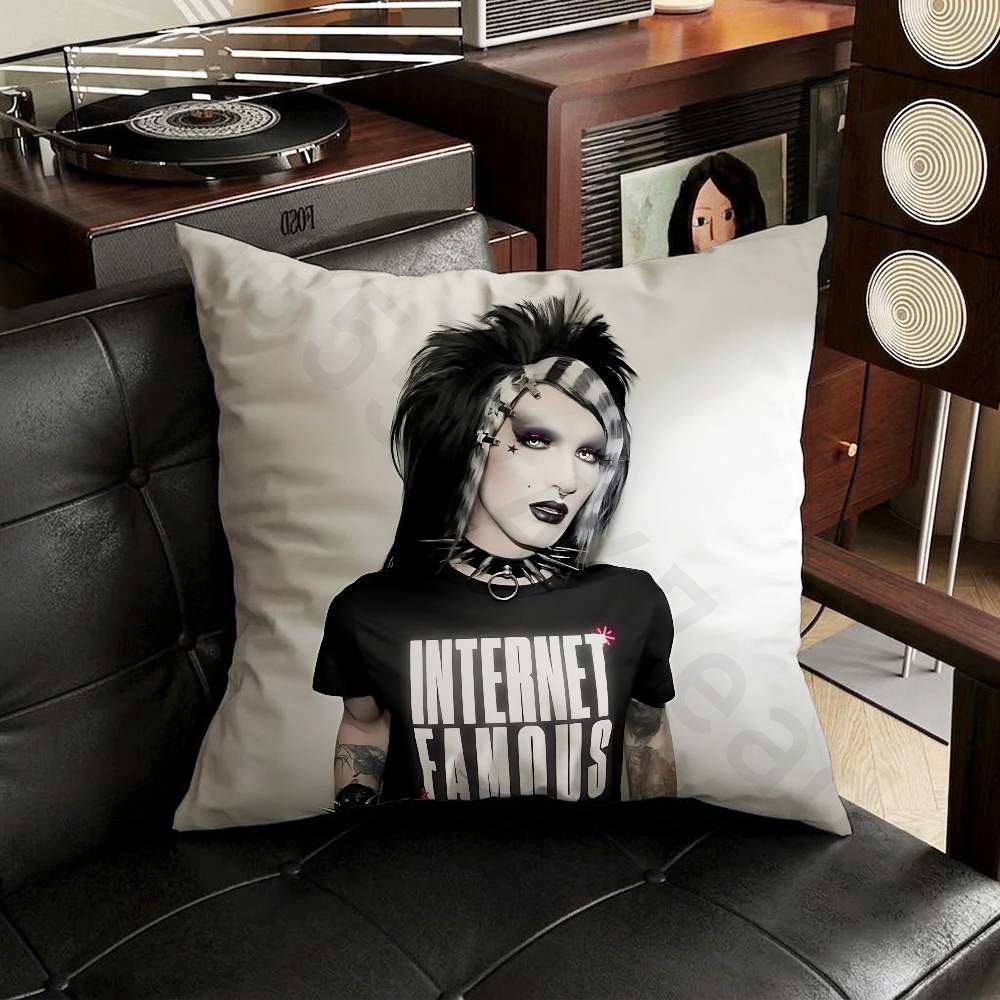 arelyhuman Pillow Case Sofa Living Room Bedroom Headboard Backrest Cushion Square Cushion Nap Time
