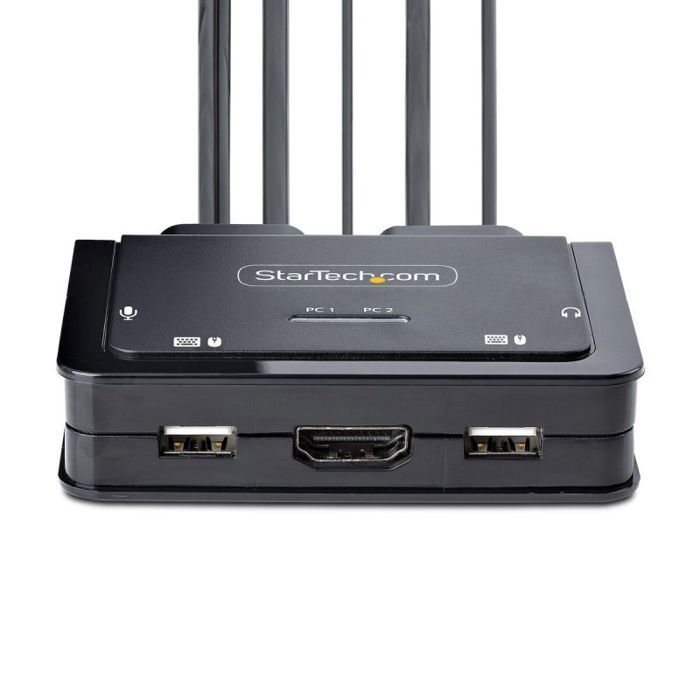 Commutateur KVM - StarTech - C2-H46-UAC-CBL-KVM - 4K 60Hz - USB-C - Compact