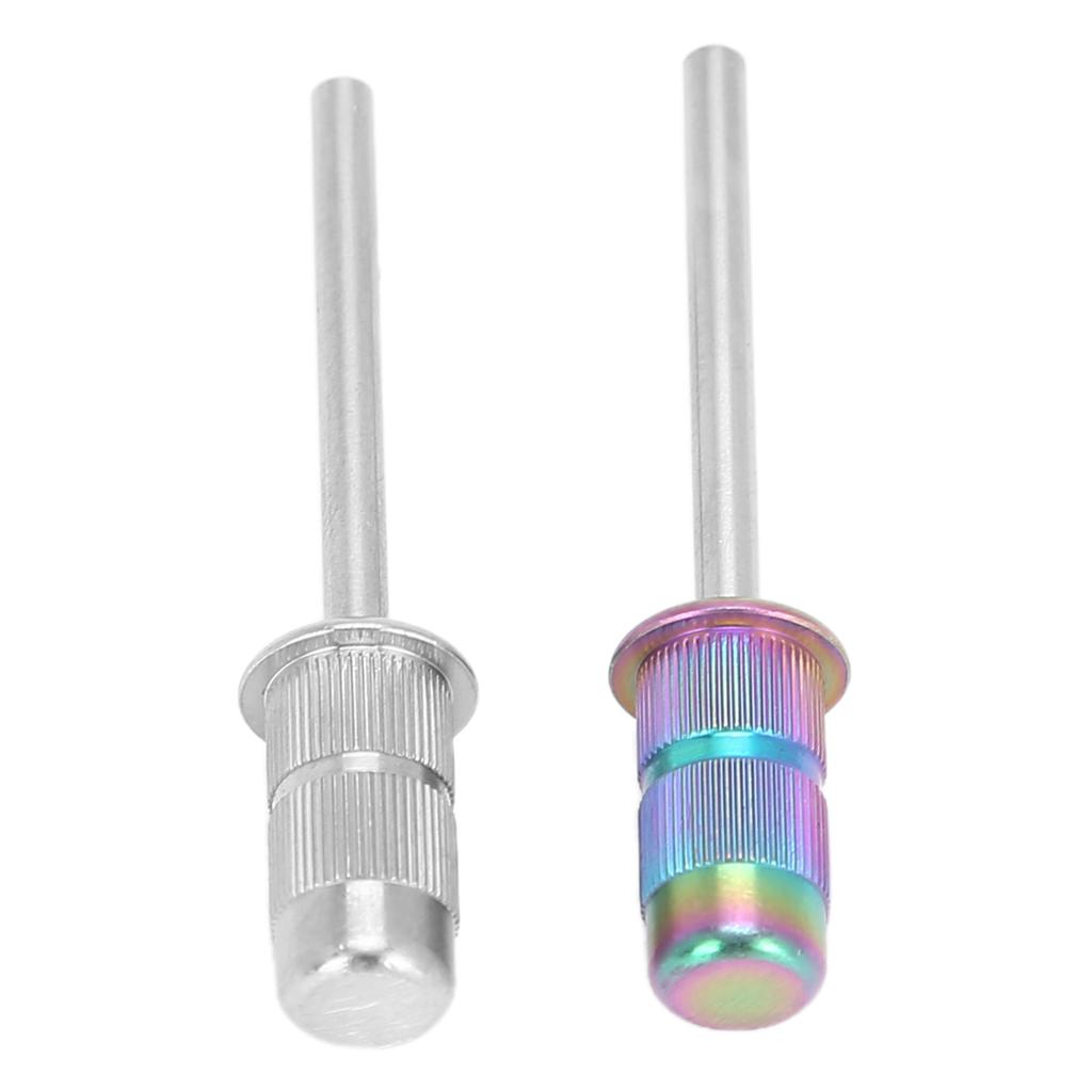 Nail Art Mandrel Bit Stainless Steel Nail Drill Bits Manicure Tool Accessory for Sanding Band