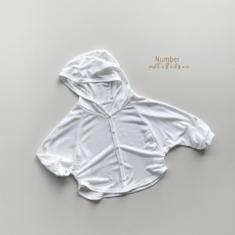 Kids' Lightweight Summer Sun Protection Cardigan - Korean Style