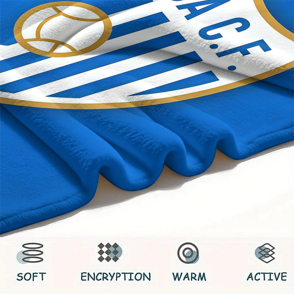 Málaga C.F Blanket, High quality Comfortable for All Seasons, Home Decor, Warmth and Comfort