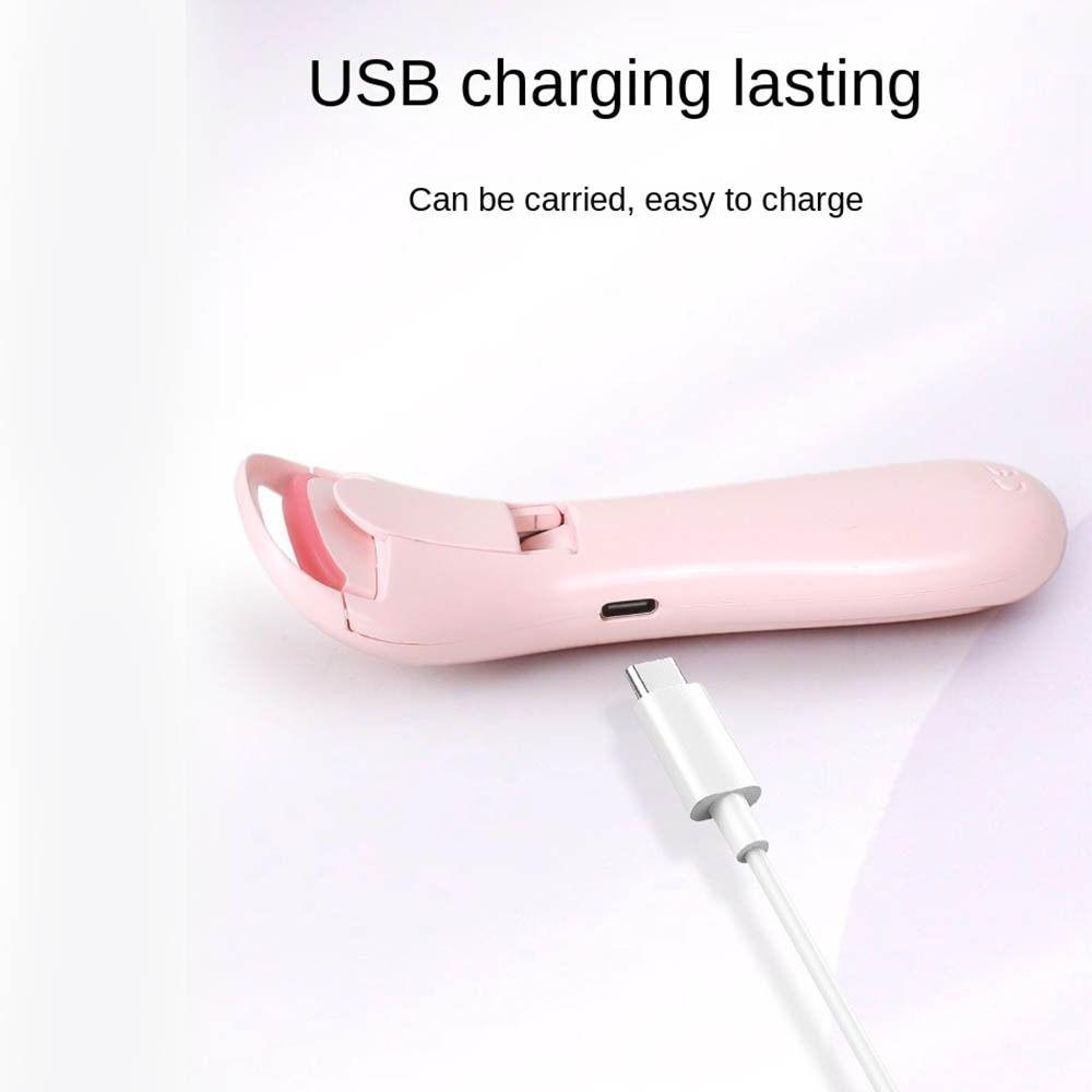 Fast Heating Heated Eye Lash Curlers Lasting Curling Eyelash Clip Make Up Tool