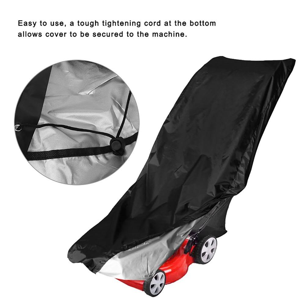 Polyester Lawn Mower Cover Universal Mower Protection Cover Durable Push Mower Cover